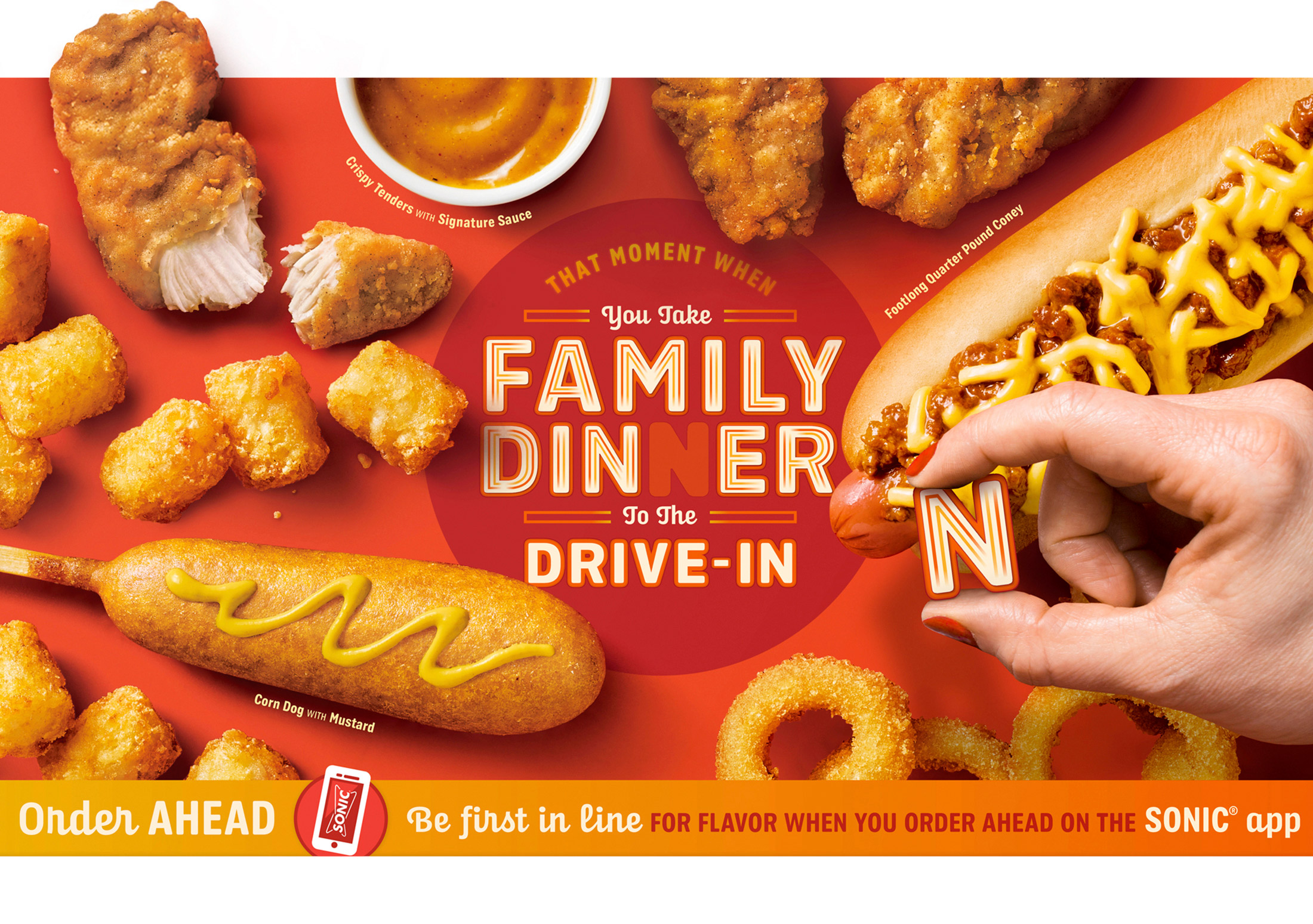 Sonic Drive-In, Menu