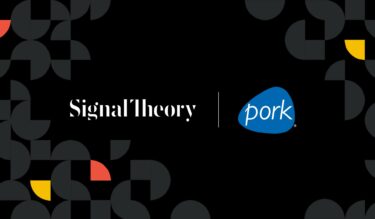 The Signal Theory and National Pork Board logos.
