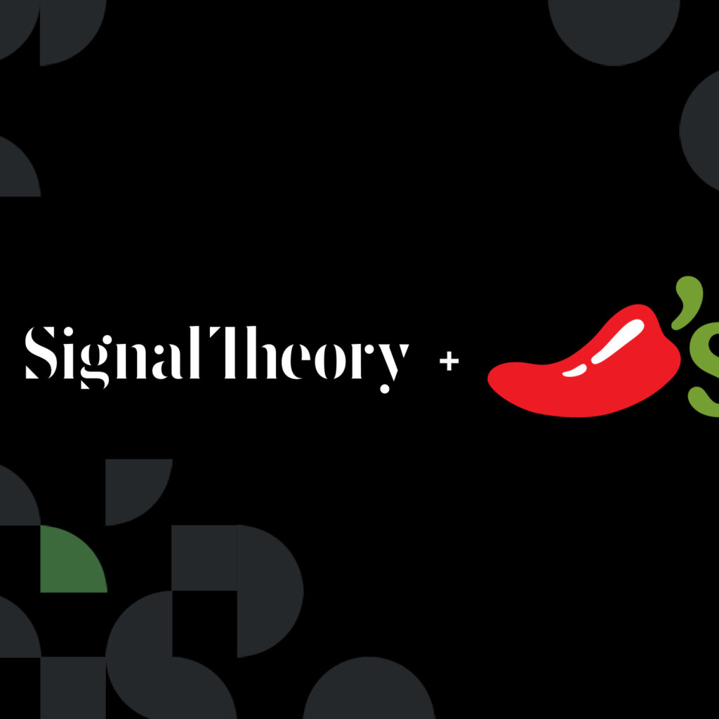 Signal Theory and Chili's logos